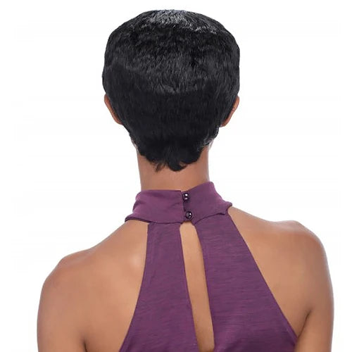 Peluca de Cabello Humano OUTRE Duby Wig Pixie - Elegante, Ligera, con Estilo, Perfecta para Uso Diario y Mantenimiento sin Esfuerzo