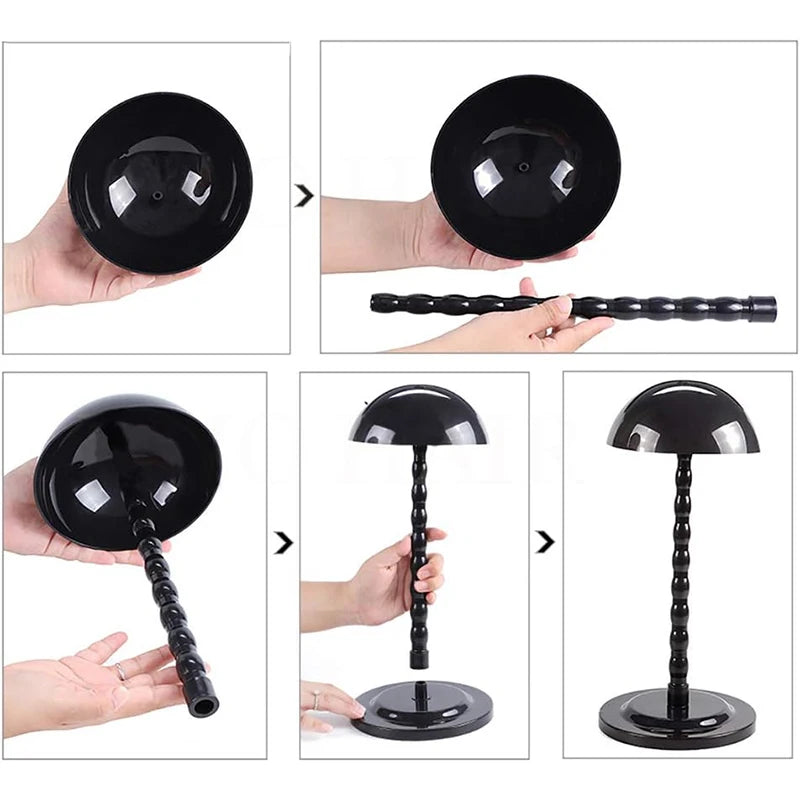 Soporte portátil para pelucas