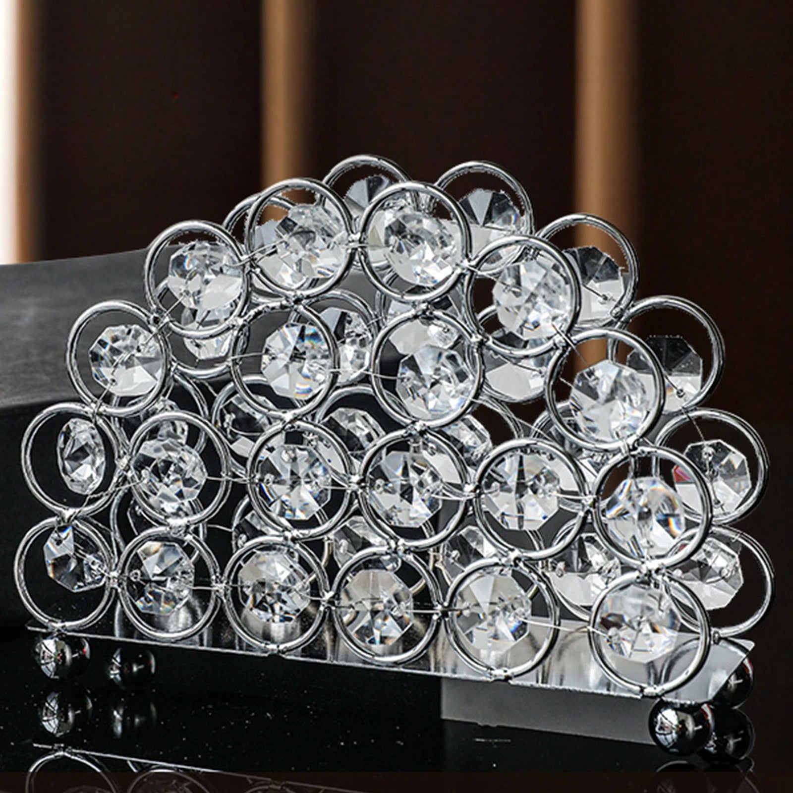 Dispensador de servilletas Resistente Elegante Decoración para el hogar Soporte nórdico de lujo para pañuelos para encimera de cocina Hotel Comedor Banquete Hogar