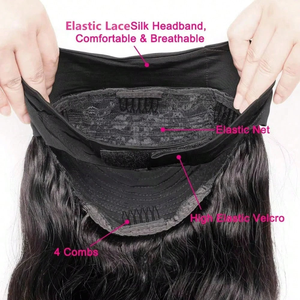 Body Wave Headband Wig