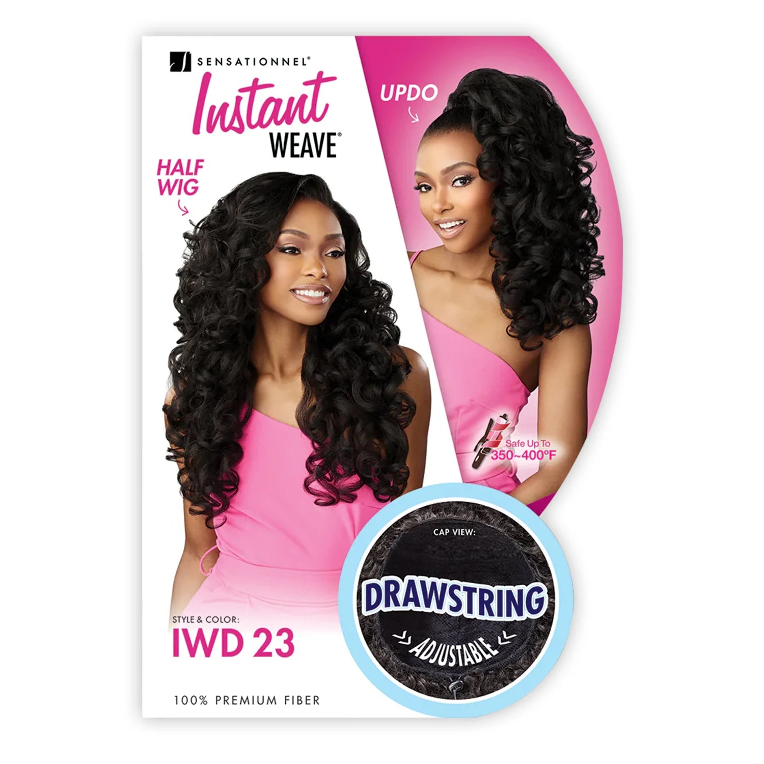 Drawstring Half Wig IWD 23