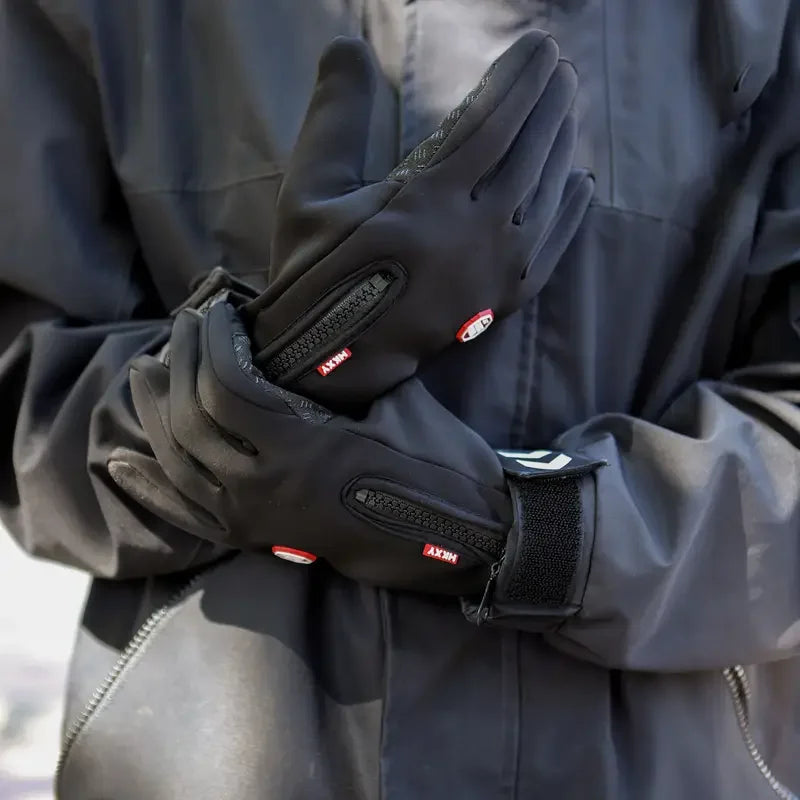 Guantes de invierno, guantes ligeros para pantalla táctil, guantes térmicos, guantes antideslizantes para ciclismo, guantes para conducir, guantes para correr, impermeables