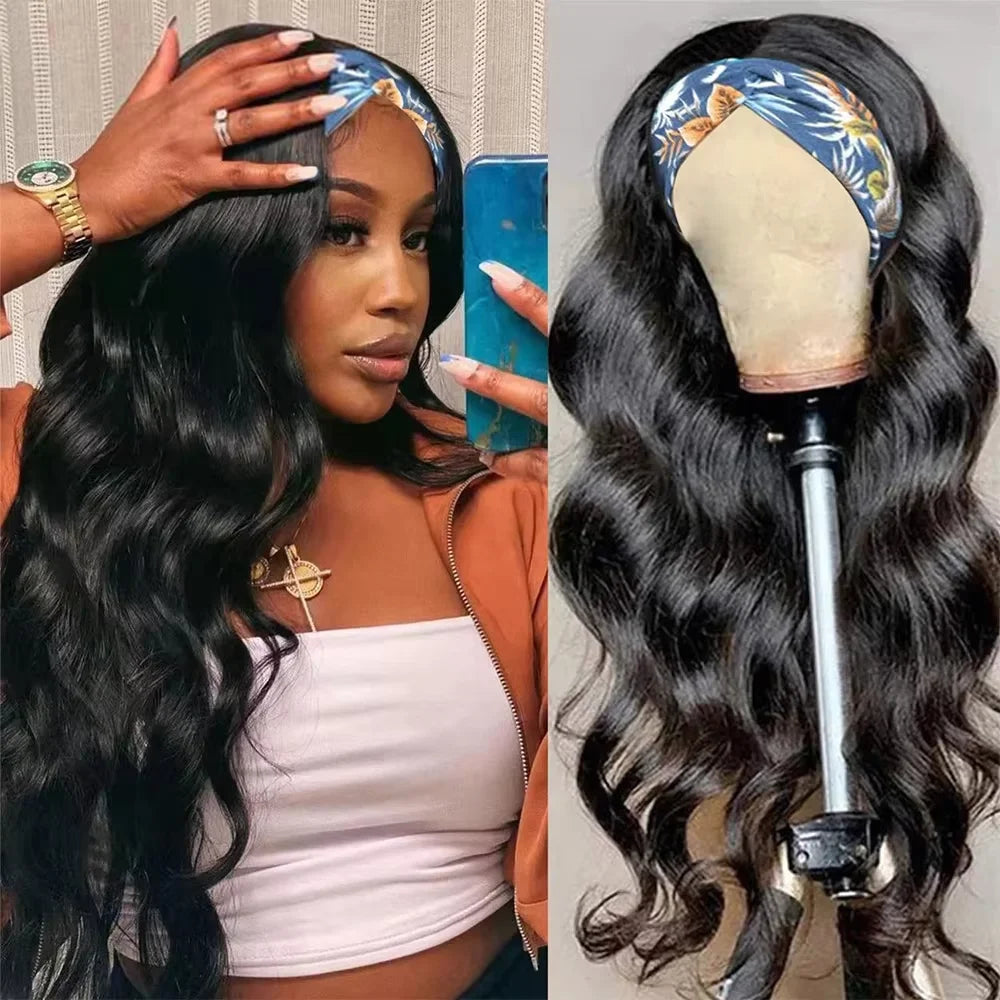 Body Wave Headband Wig