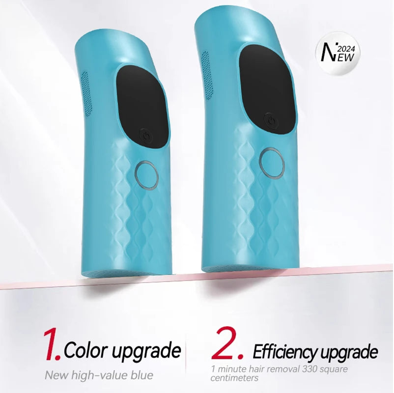 Depiladora Láser IPL Indolora para la Depilación en Casa, Máquina Depiladora para Mujeres y Hombres, Electrólisis Permanente