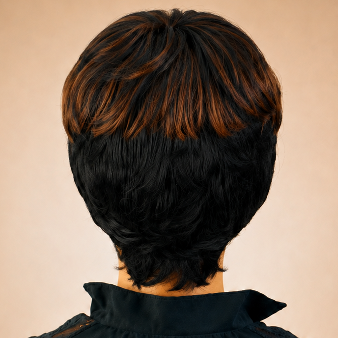Natural Curly Pixie Wig
