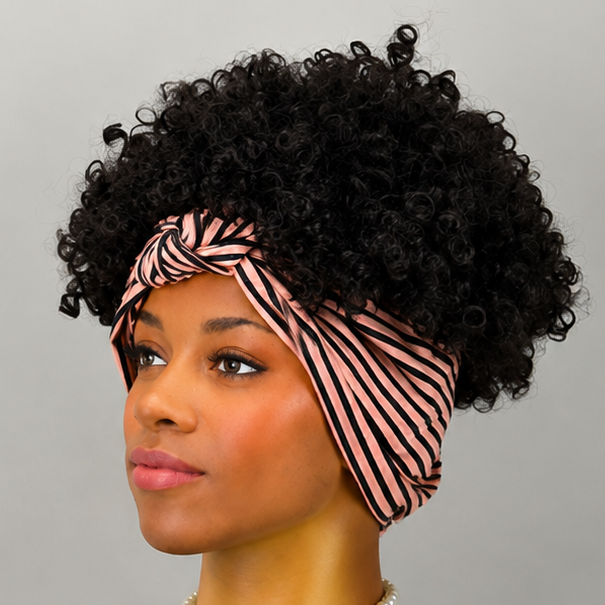 Afro Curly Headband Wig