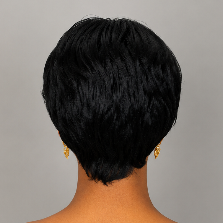Peluca corta Pixie Bob