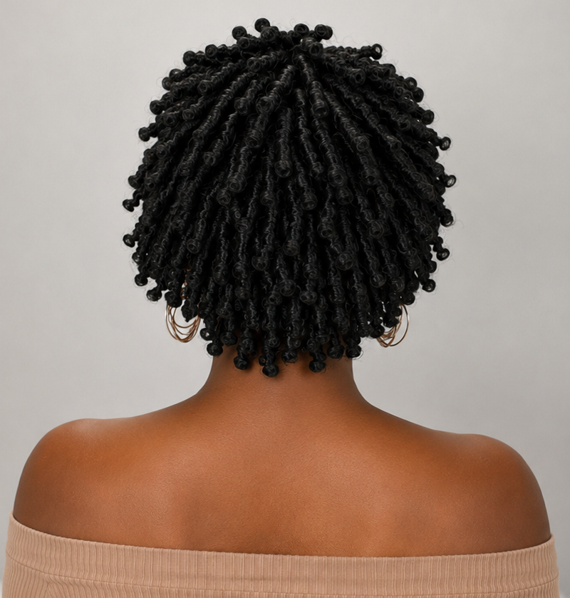 Afro Faux Locs Wig