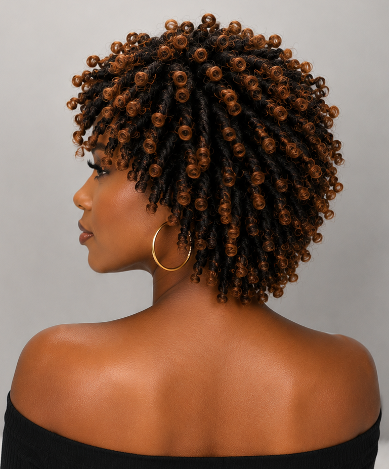 Afro Faux Locs Wig
