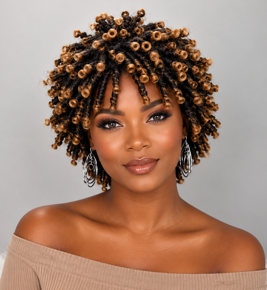 Afro Faux Locs Wig