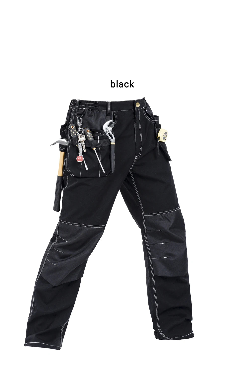 Pantalones de trabajo de hombre Craftsman, nuevos, de alta calidad, con múltiples bolsillos, pantalones de trabajo, ropa de trabajo de mecánico