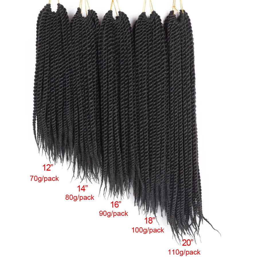 Extensions de cheveux au crochet TOMO, 22 mèches, 30, 35, 40, 45, 50, 55 cm, tresses au crochet, dégradé de couleur marron et bordeaux, extensions de cheveux synthétiques