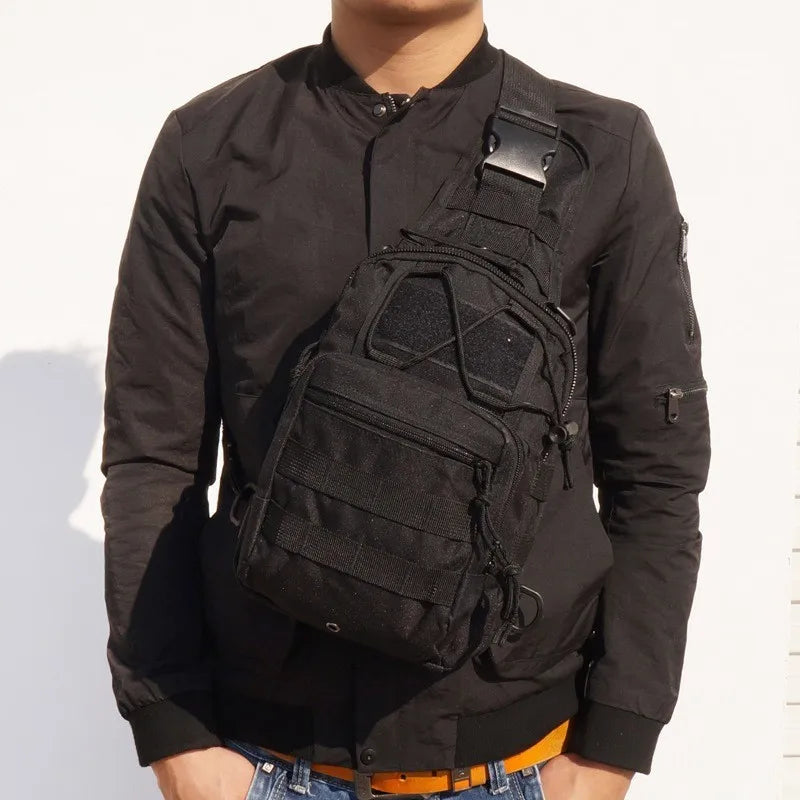 Mochila táctica de hombro Rover EDC para exteriores CCW, bandolera impermeable para senderismo, camping, bolsa de tiro oculta, mochila de caza