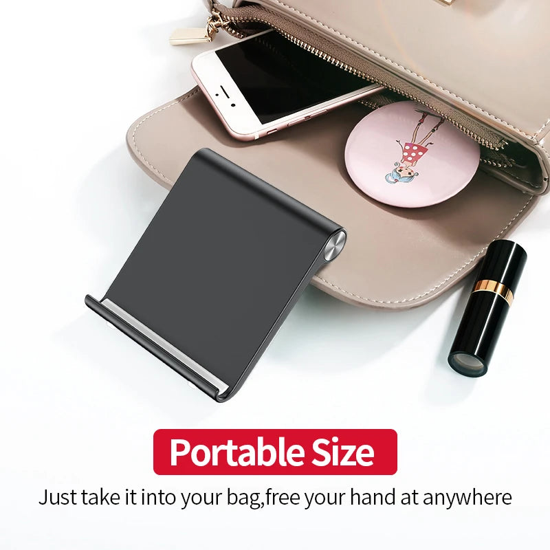 Soporte para teléfono móvil Smartphone Soporte para tablet para iPhone 14 13 Soporte para teléfono móvil de escritorio Soporte portátil para móvil