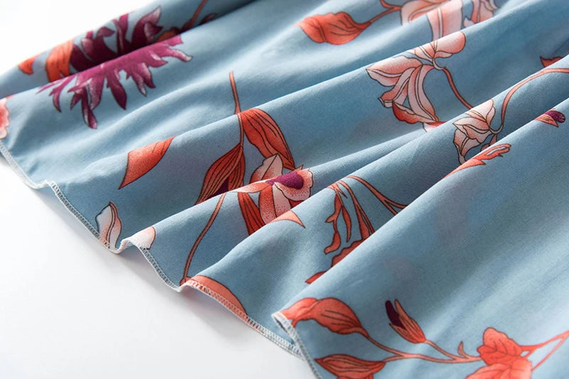 Ensemble pyjama sexy 3 pièces pour femme, imprimé floral, tenue de nuit pour la maison, printemps-été