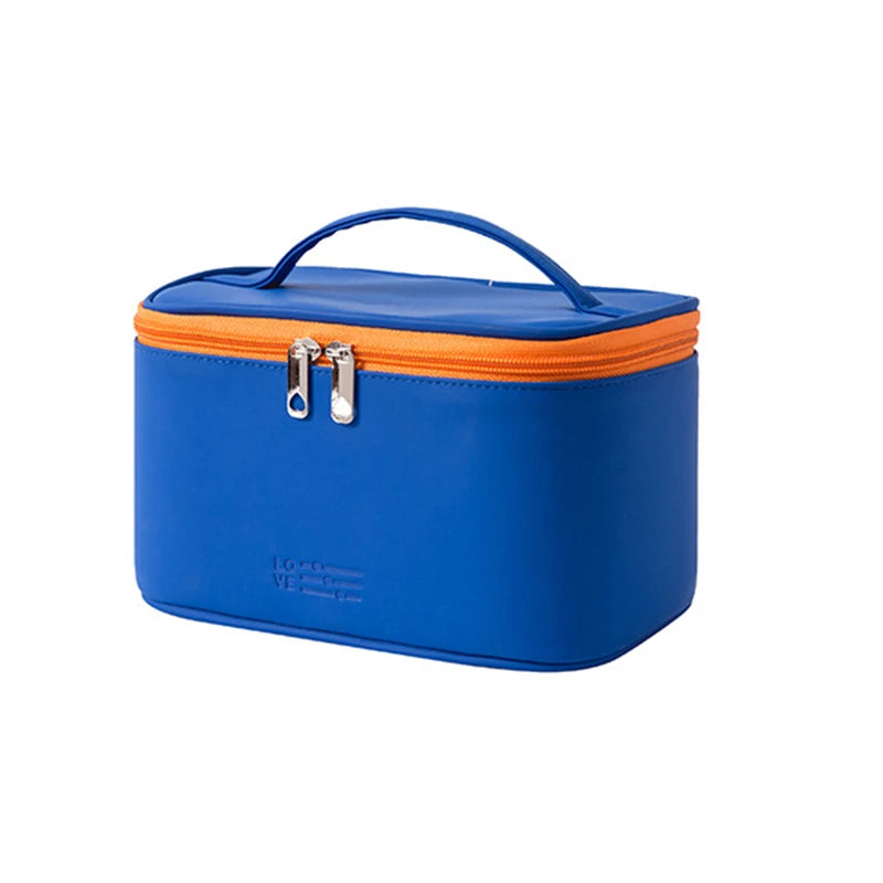 Bolsa de cosméticos para mujer, organizador de maquillaje de viaje, organizador de artículos de tocador, estuche de maquillaje con cremallera, neceser de viaje, bolsas de aseo.