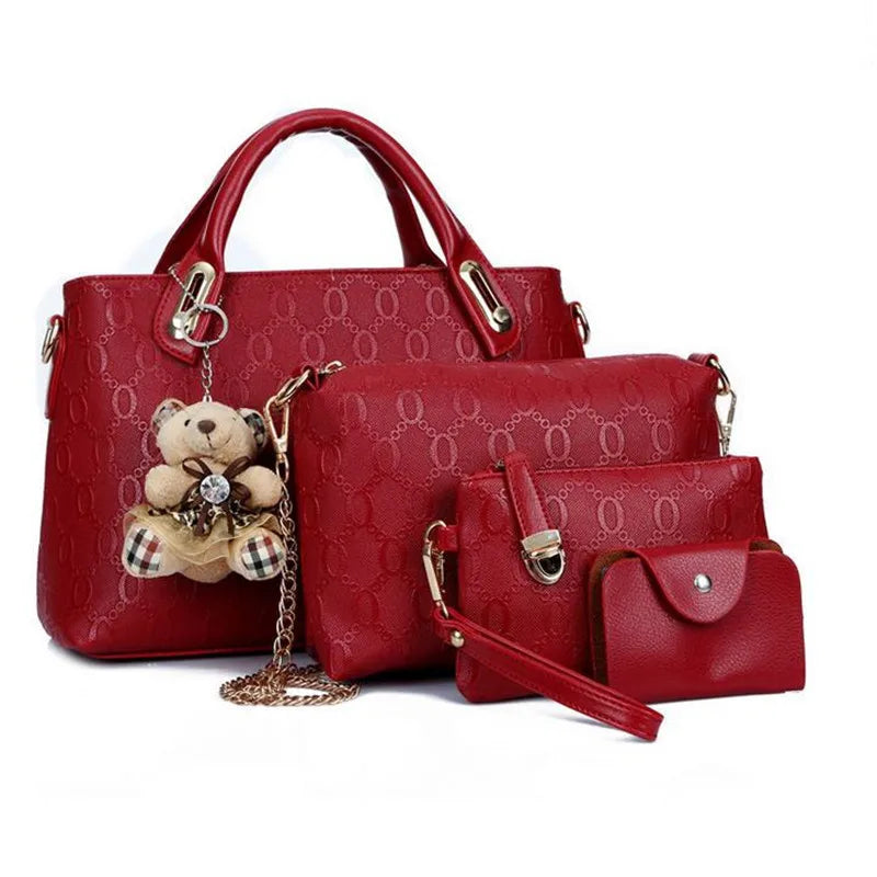 4-Piece Luxury Handbag Set