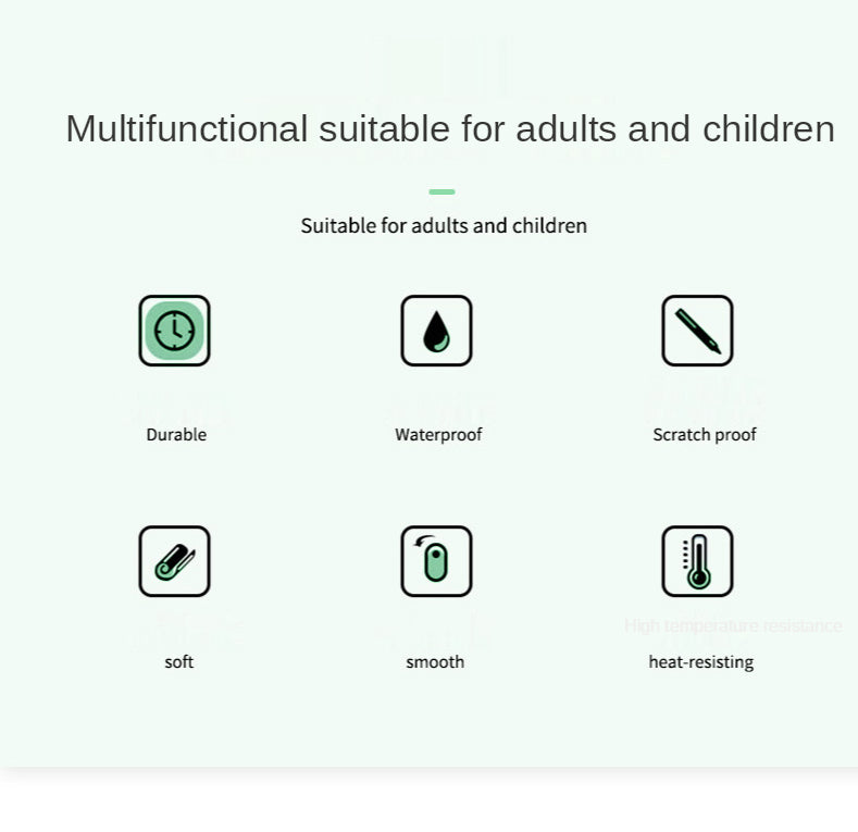 hvit musematte bærbar musematte stor spilling vanntett sklisikker PU semsket skinn skrivebordsmatte datatastatur skrivebordsmatte matter