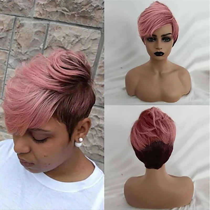 Short Curly Afro Wig