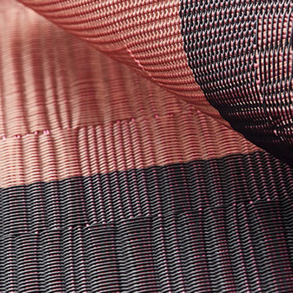Placemats for Dining Table PVC Bamboo Pattern Table Mats Multiple Colors Non-Slip Heat Resistant Washable Easy to Clean