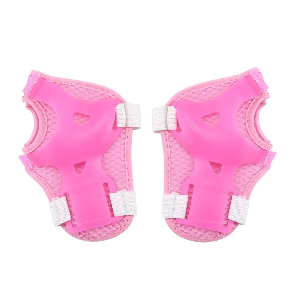 Set de Equipo de Protección para Niños Patinaje Casco Protector Rodilleras Coderas Muñequeras Niño Niña Bicicleta Patineta Esquí Patinete Deportes