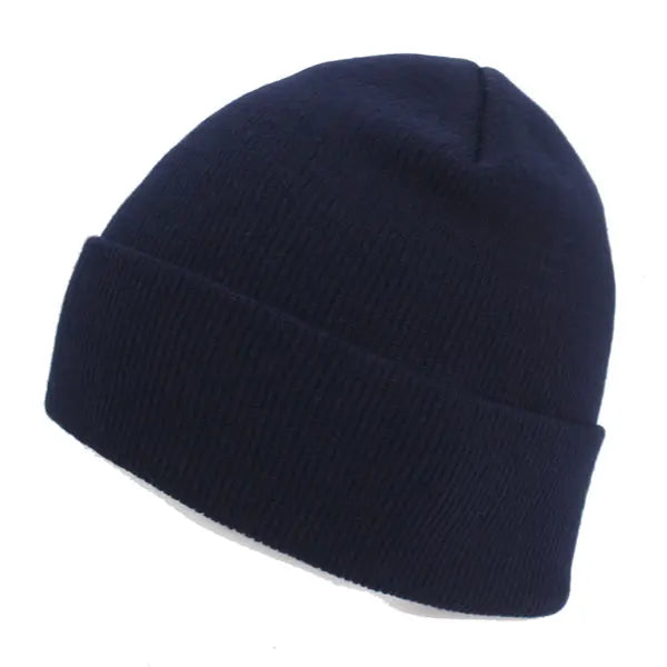 Bonnet tricoté solide pour homme et femme, bonnet d'hiver chaud avec tête de mort