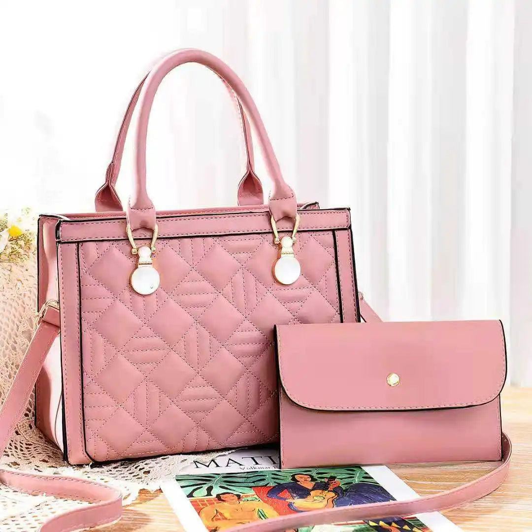 2023 New Leather Pu Unique Fashion Bags for Women Lightweight Weekender Overnight Tote Bag High Quality