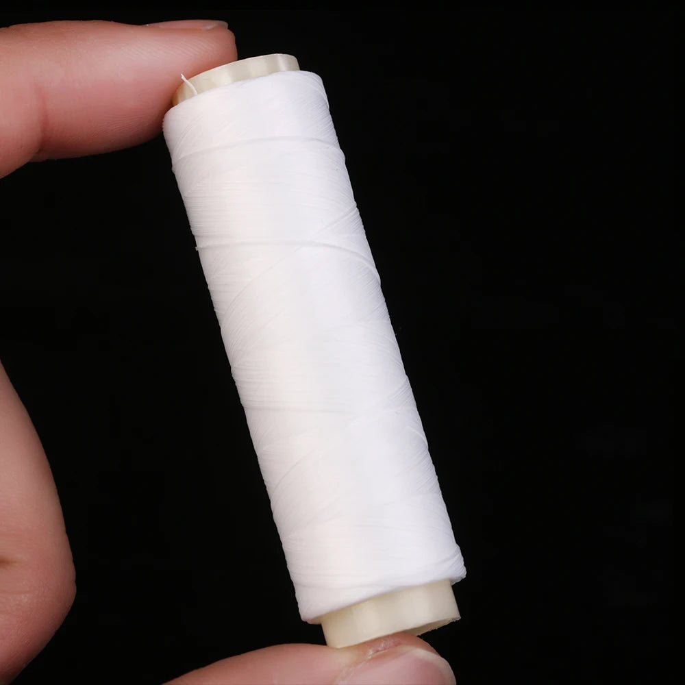 1 unidad de sedal de nailon de alta resistencia, carrete de hilo elástico, alambre invisible, cuerda de monofilamento de poliéster para cebo, cordel fuerte