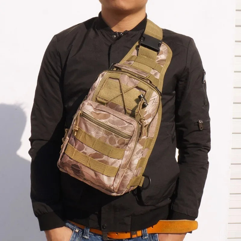 Mochila táctica de hombro Rover EDC para exteriores CCW, bandolera impermeable para senderismo, camping, bolsa de tiro oculta, mochila de caza