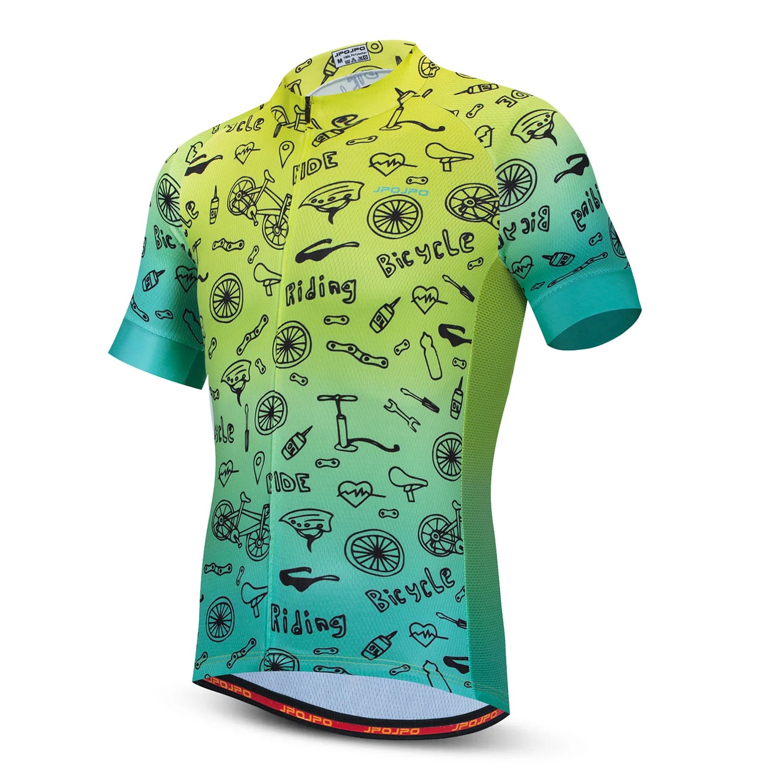 Cycling Jersey Men Bike Mountain Road MTB Shirt Top Summer Bicycle Racing Riding Clothing Uniform Clothes Jackets White Red