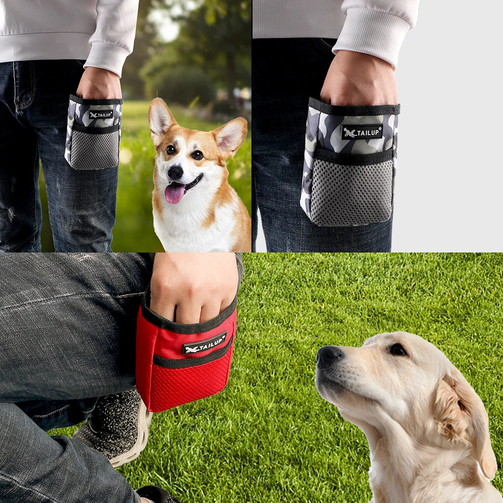 Bolsa de Recompensa para Perros de Entrenamiento al Aire Libre, Bolsa de Comida para Mascotas, Bolsa de Cintura