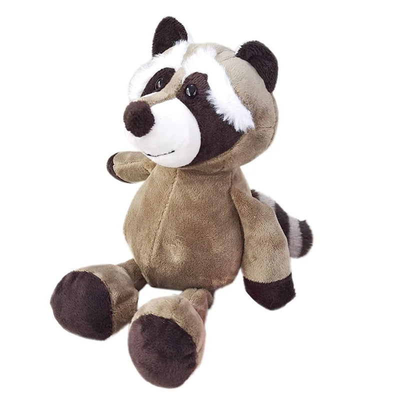 Peluches Animaux Jouets Poupées Douces Jungle Lion Éléphant Tigre Chien Renard Singe Cerf Enfants Cadeau Kawaii Bébé Enfants Hobbie Jouets
