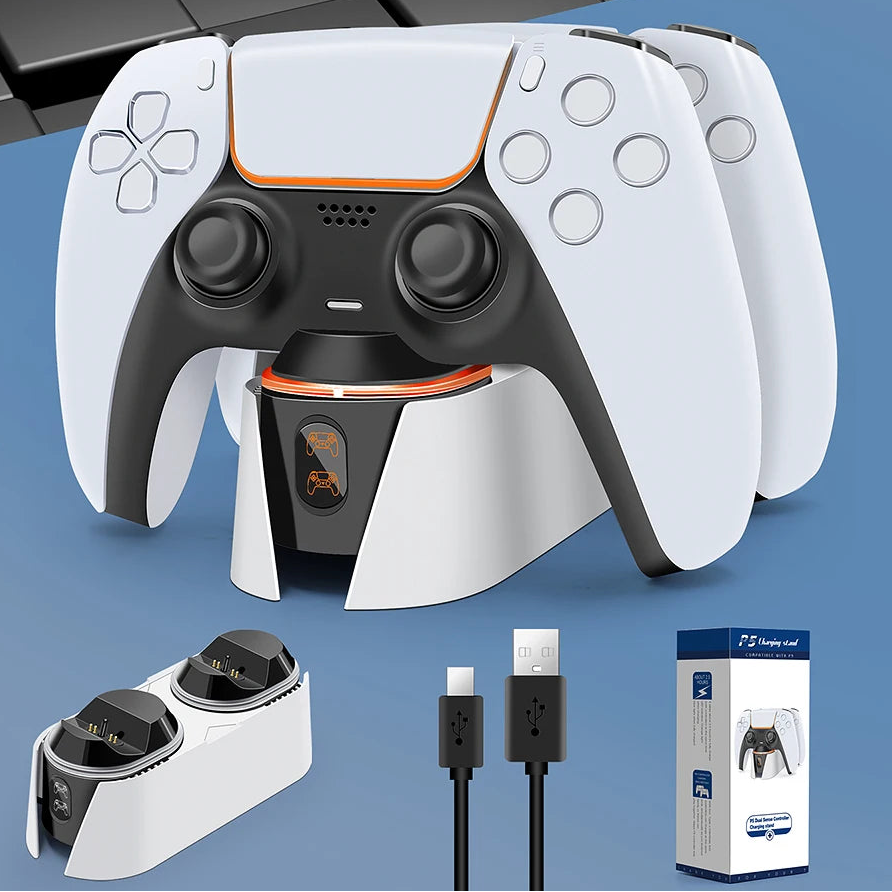 PS5 Dual Controller Charging Dock