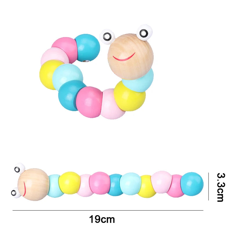 Montessori Bebé Juguetes Niños Rompecabezas 3D Madera Juegos Bebé Aprendizaje Temprano Juguetes Educativos Madera Para Niños Regalos Cumpleaños
