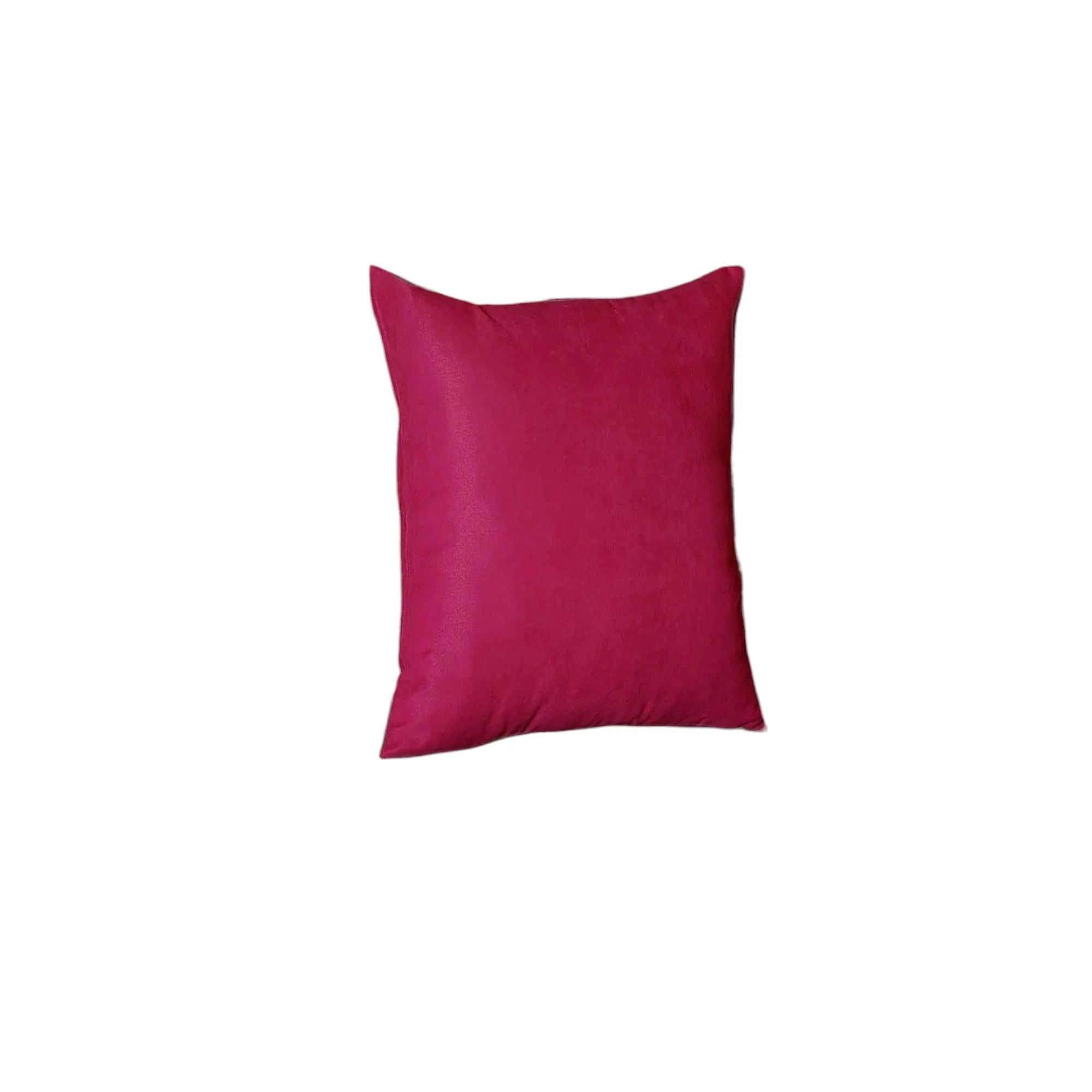 HMS Set of Four 18\" X 18\" Pink Polyester Zippered Pillow Covers for Seats & Cushions