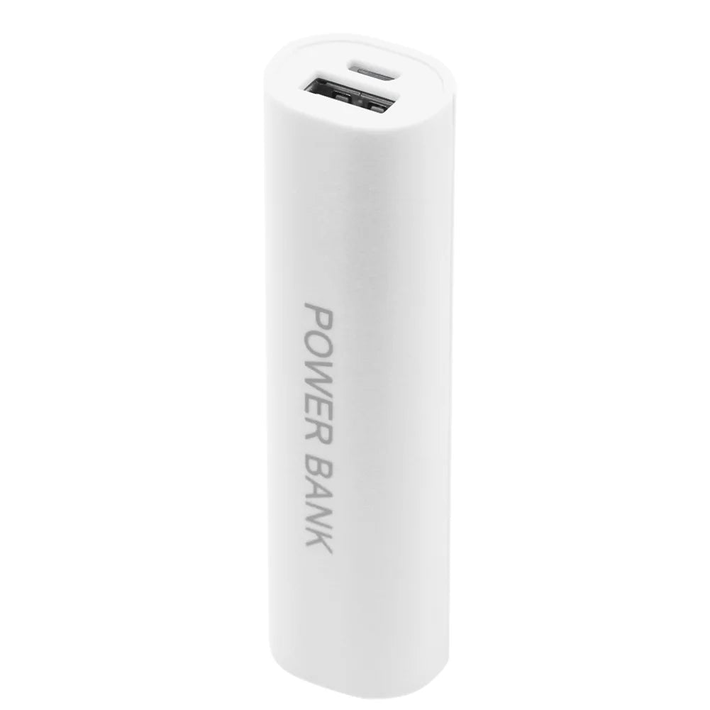 Ny bærbar mobil USB-powerbank-laderpakke, batterideksel for 1 x 18650 uten batteri