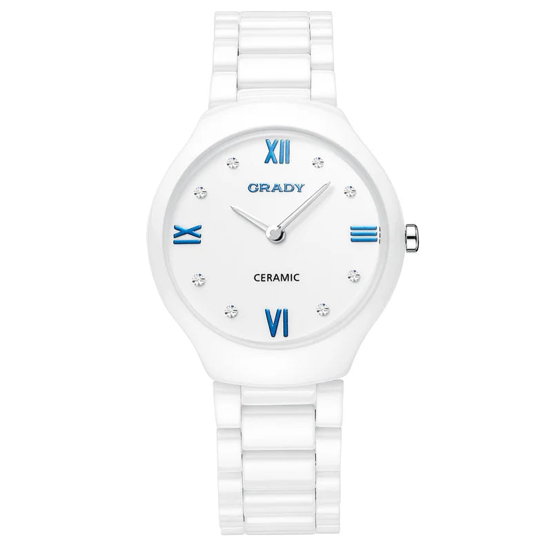 Women’s Luxury Ceramic Quartz Watch – Elegant, Modern & Perfect for Gifting
