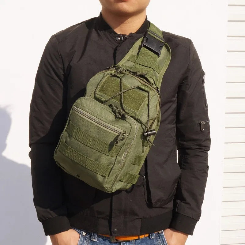 Mochila táctica de hombro Rover EDC para exteriores CCW, bandolera impermeable para senderismo, camping, bolsa de tiro oculta, mochila de caza