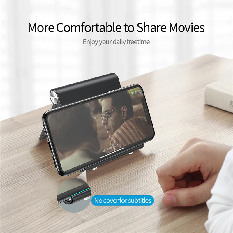 Soporte para teléfono móvil Smartphone Soporte para tablet para iPhone 14 13 Soporte para teléfono móvil de escritorio Soporte portátil para móvil