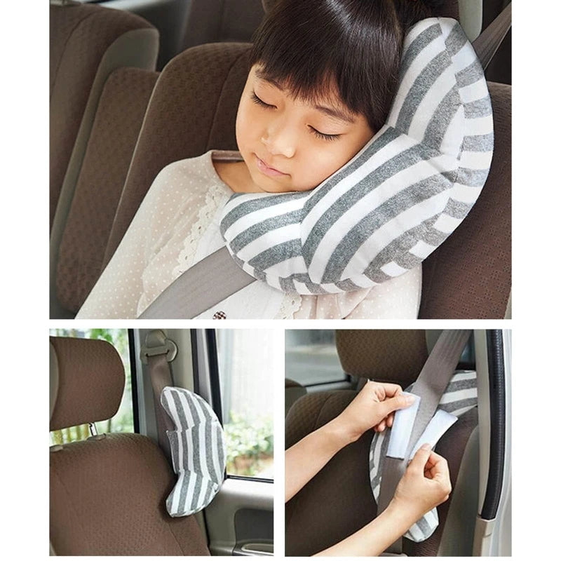 Kids Car Safety Seat Belt Pillow Child Carseat Strap Cushion Pad Protector Baby Soft Headrest Neck Shoulder Head Support