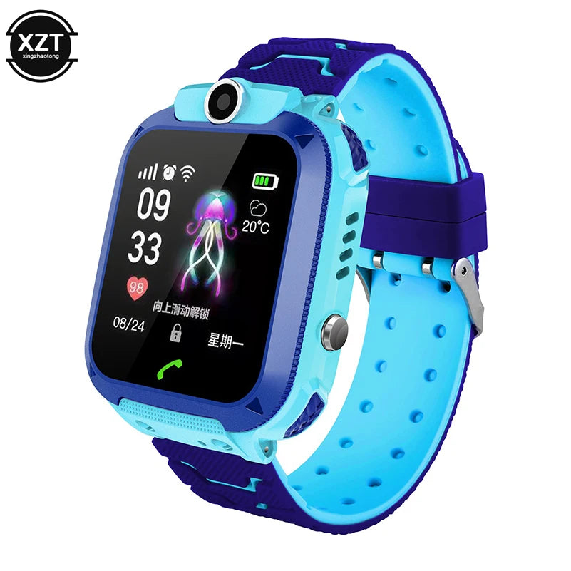 Nouvelles montres intelligentes SQ12, sport étanche pour téléphone iPhone, montre intelligente, moniteur de fréquence cardiaque, localisation du sang, rappel de santé pour enfant