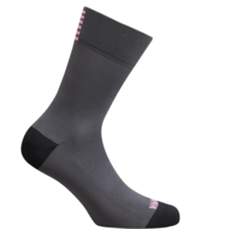 Calcetines deportivos de marca profesionales de alta calidad 2023, transpirables, para ciclismo de carretera, para deportes al aire libre, para carreras
