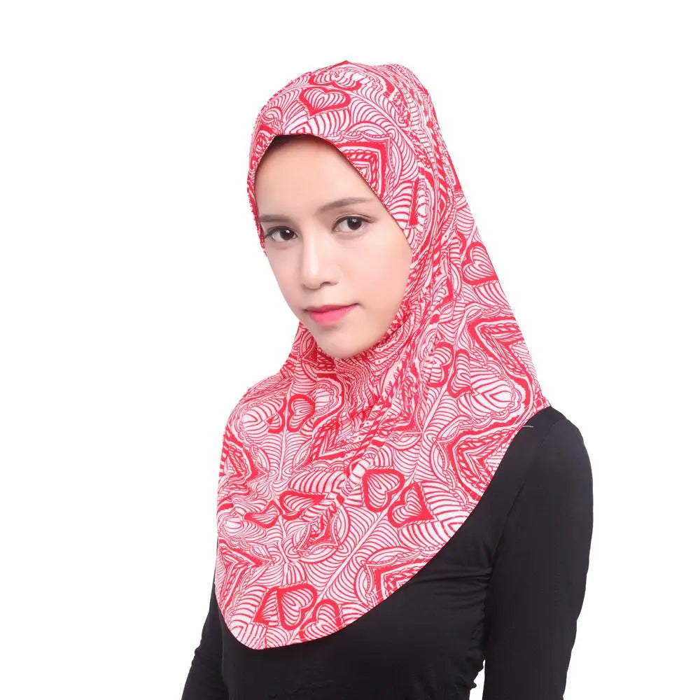 Mujeres Musulmanas Viscosa Pañuelo Largo Hiyab Chales Islámicos Árabes Shayla Envoltura Bufandas Sombreros Gorro de Oración Cubierta Completa Niqabs Amira