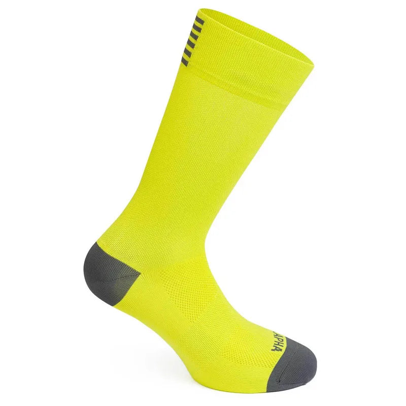 Calcetines deportivos de marca profesionales de alta calidad 2023, transpirables, para ciclismo de carretera, para deportes al aire libre, para carreras