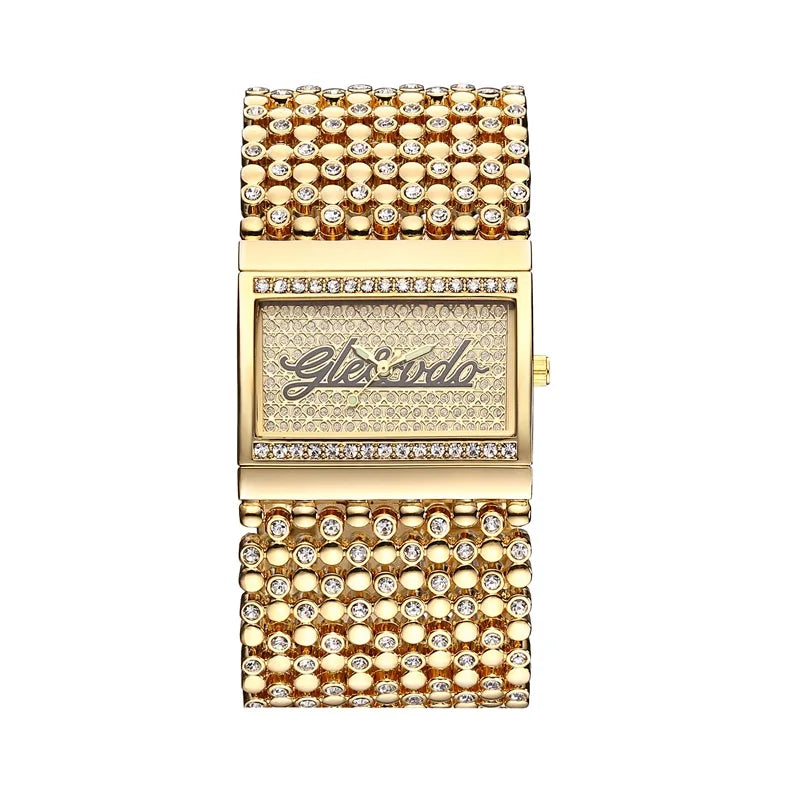 G&D Reloj para mujer Reloj analógico de cuarzo informal Reloj de oro Reloj de cuarzo simple Relogio Feminino Reloj Mujer Montre