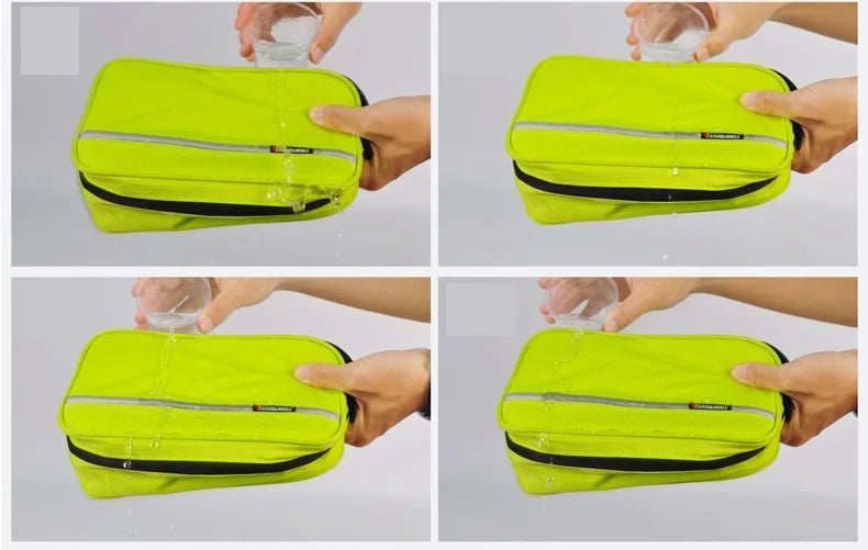 Neceser de Maquillaje Impermeable Grande para Hombre y Mujer, Estuche Organizador de Cosméticos de Viaje, Bolsa de Aseo Grande para Mujer