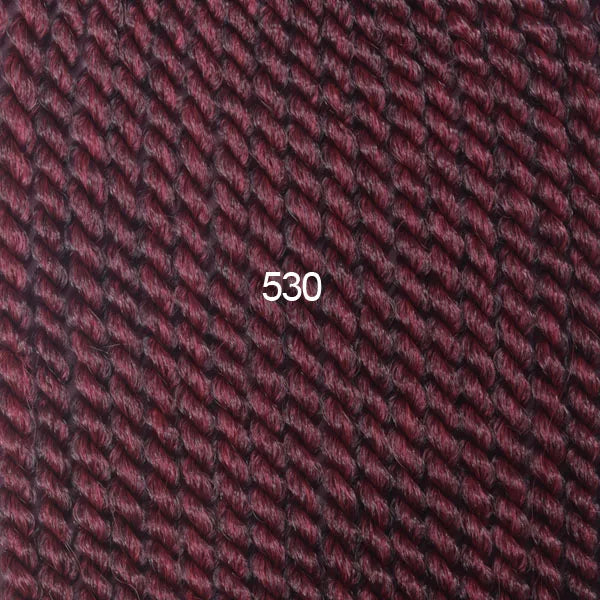 Extensions de cheveux au crochet TOMO, 22 mèches, 30, 35, 40, 45, 50, 55 cm, tresses au crochet, dégradé de couleur marron et bordeaux, extensions de cheveux synthétiques