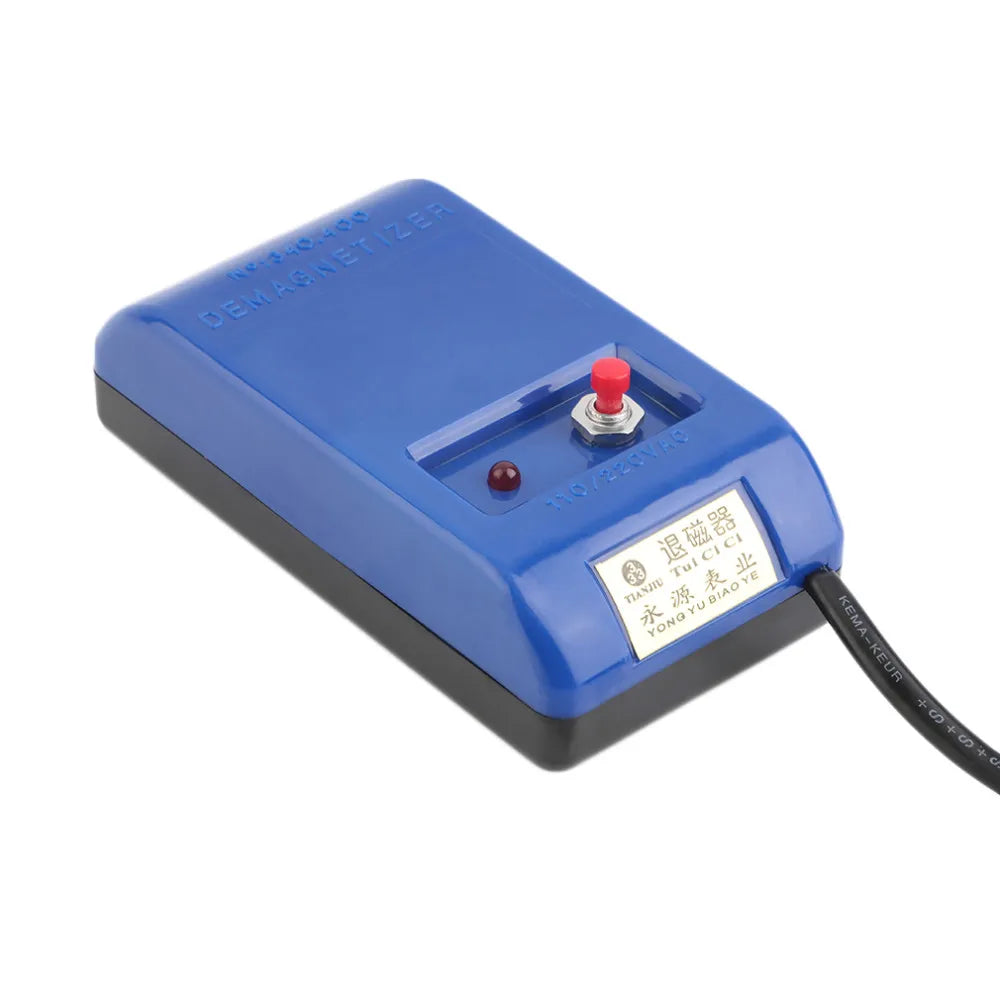 Destornillador para reparación de relojes electromecánicos, pinzas, desmagnetizador eléctrico, herramientas de relojero