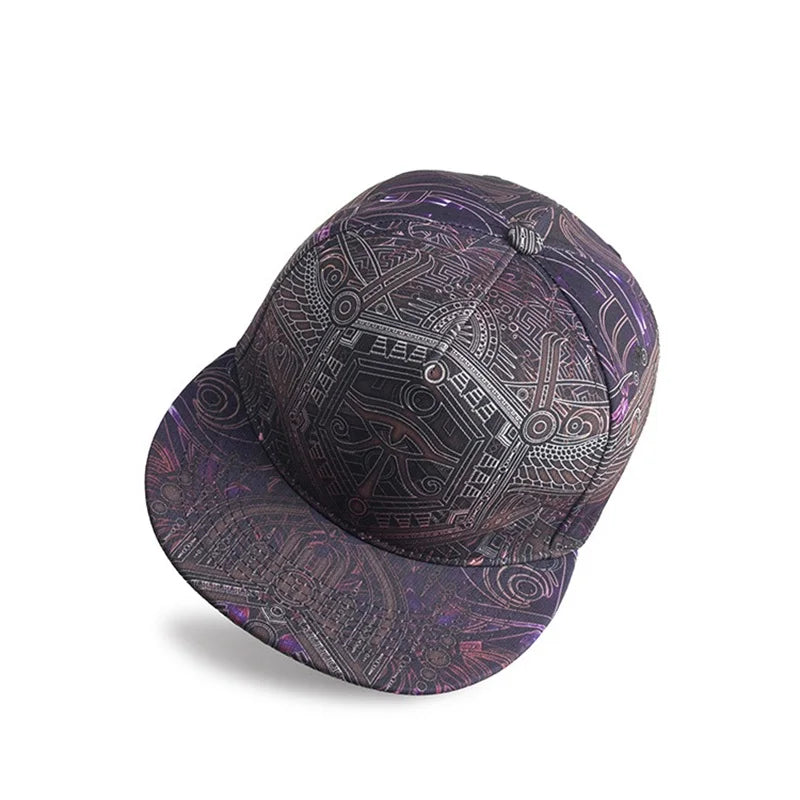 Casquette de baseball tendance pour homme et femme, style hip-hop, sport, skateboard, visière plate, snapback