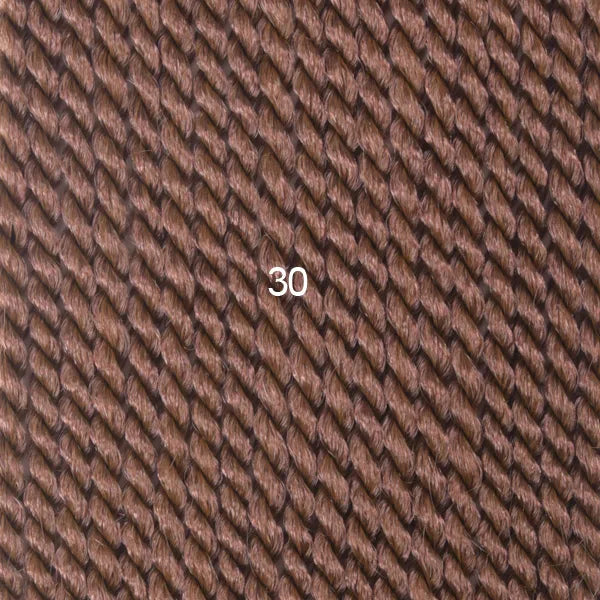 Extensions de cheveux au crochet TOMO, 22 mèches, 30, 35, 40, 45, 50, 55 cm, tresses au crochet, dégradé de couleur marron et bordeaux, extensions de cheveux synthétiques